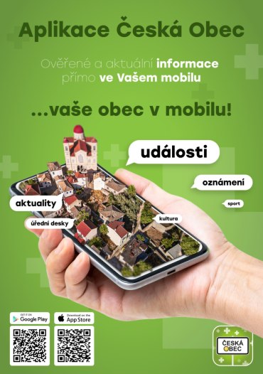 Česká obec – aplikace do vašeho mobilu