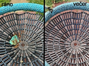 Vandalismus na dětském hřišti