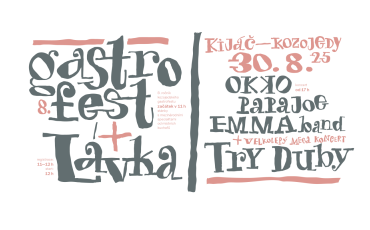 Gastrofest, lávka a muzika