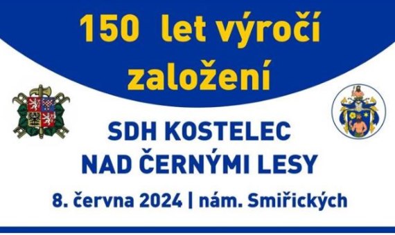 150 let výročí od založení SDH Kostelec n. Č. l.