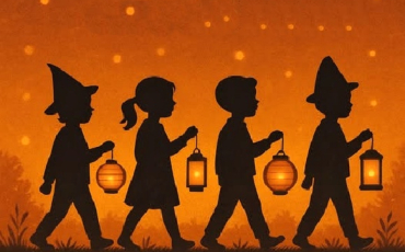 Lampionový průvod obcí