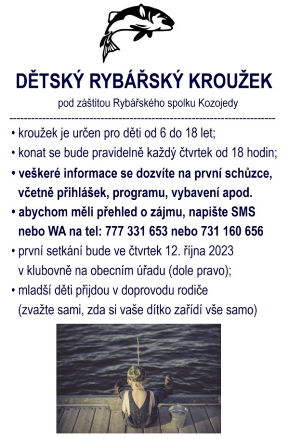 Dětský rybářský kroužek