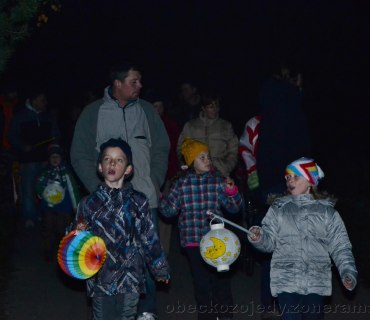 Lampiónový průvod v Kozojedech 2013