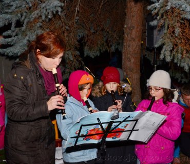 Rozsvěcení stromu 2013