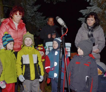 Rozsvěcení stromu 2013
