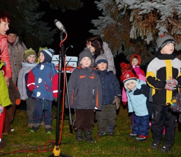 Rozsvěcení stromu 2013