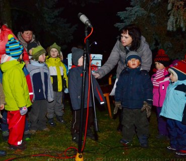 Rozsvěcení stromu 2013