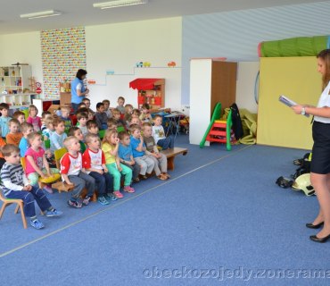 Povídání s hasiči v MŠ 2014