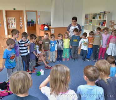 Povídání s hasiči v MŠ 2014