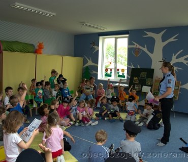 Den s Policií ČR ve školce 2014