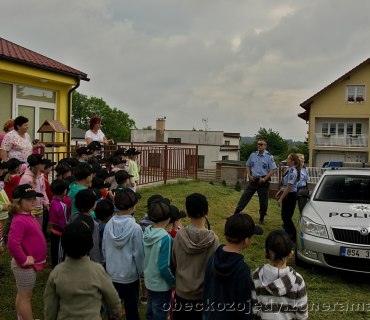 Den s Policií ČR ve školce 2014