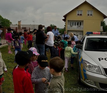 Den s Policií ČR ve školce 2014