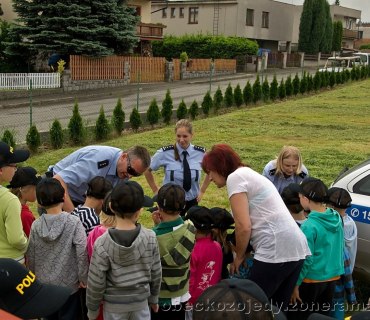Den s Policií ČR ve školce 2014
