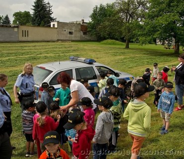 Den s Policií ČR ve školce 2014