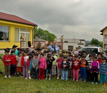 Den s Policií ČR ve školce 2014