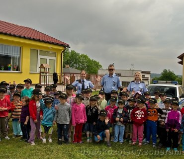Den s Policií ČR ve školce 2014