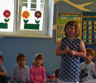 Besídka ve školce 2014