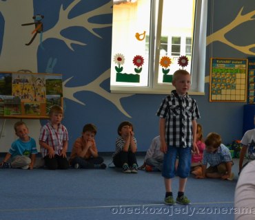 Besídka ve školce 2014
