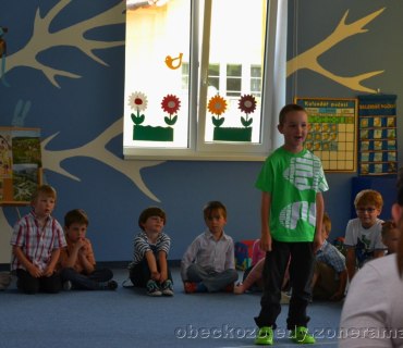 Besídka ve školce 2014