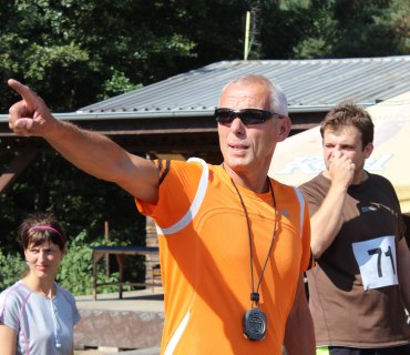 Běh lesem - srpen 2015