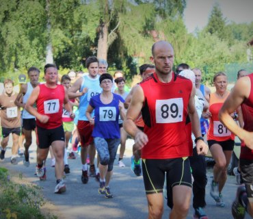 Běh lesem - srpen 2015