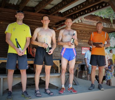 Běh lesem - srpen 2015