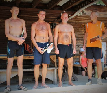 Běh lesem - srpen 2015