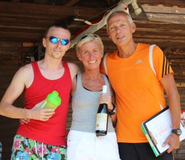 Běh lesem - srpen 2015