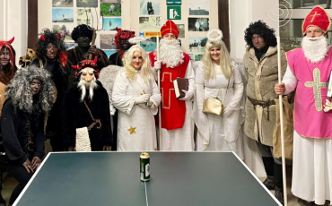 Svatý Mikuláš, anděl a čerti