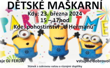 Dětské maškarní