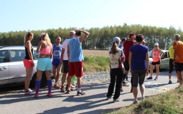 Běh lesem - srpen 2015