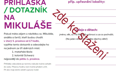 Chodí sv. Mikuláš, anděl a čerti