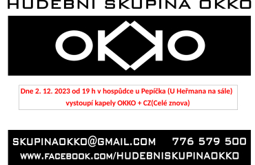 Koncert skupin OKKO a CZ(Celé znova) Koncert skupin OKKO a CZ(Celé znova)