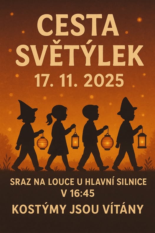 lampionový průvod 2025